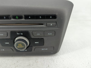 2012 Honda Civic Radio AM FM Cd Player Receiver Replacement P/N:39100-TR0-A315-M1 Fits OEM Used Auto Parts