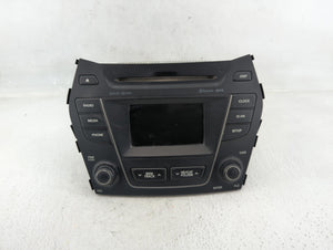 2013-2016 Hyundai Santa Fe Radio AM FM Cd Player Receiver Replacement P/N:96180-4Z1014X Fits 2013 2014 2015 2016 OEM Used Auto Parts