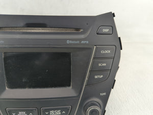 2013-2016 Hyundai Santa Fe Radio AM FM Cd Player Receiver Replacement P/N:96180-4Z1014X Fits 2013 2014 2015 2016 OEM Used Auto Parts