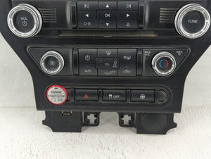 2015-2016 Ford Mustang Radio AM FM Cd Player Receiver Replacement P/N:FR3T-18E243-ED Fits 2015 2016 OEM Used Auto Parts