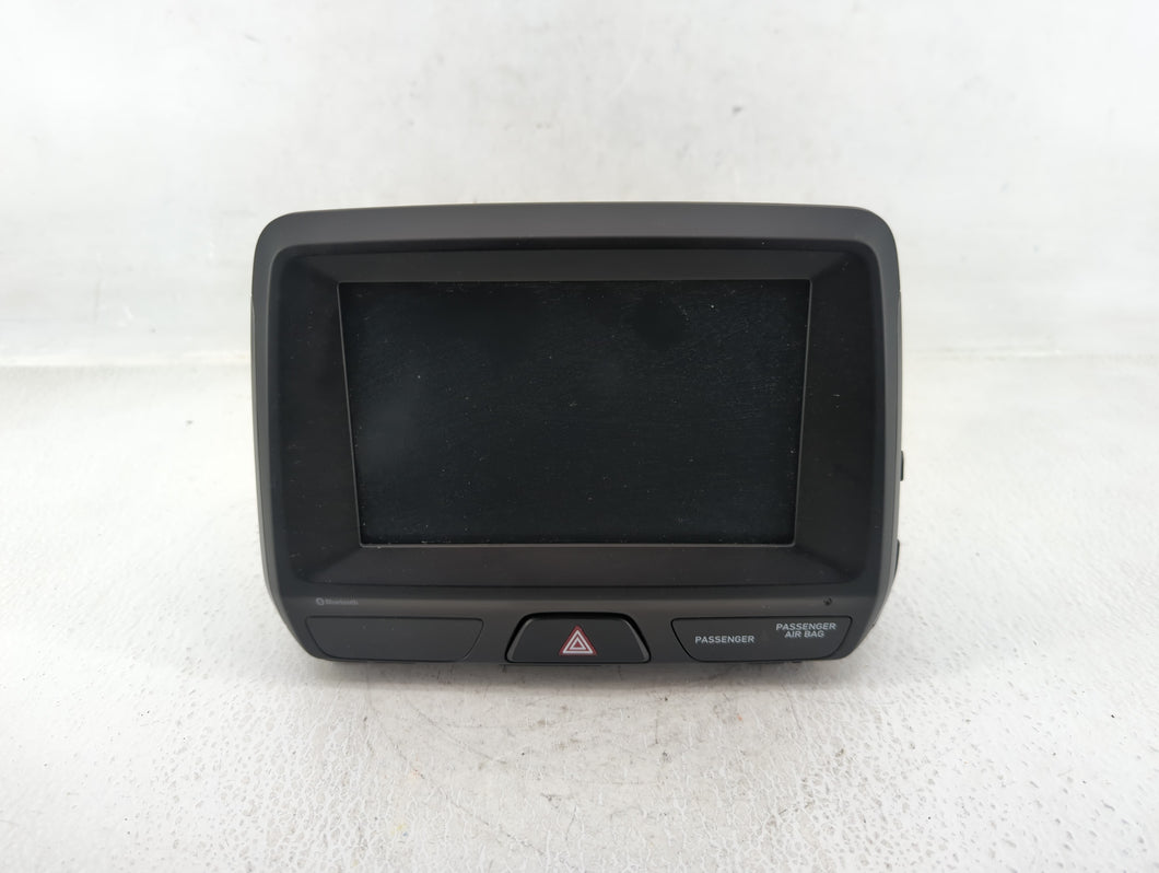 2019-2020 Hyundai Veloster Radio AM FM Cd Player Receiver Replacement P/N:96160J35104X Fits 2019 2020 OEM Used Auto Parts