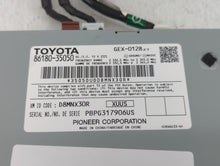 2014-2019 Toyota Corolla Radio AM FM Cd Player Receiver Replacement P/N:86180-35050 Fits 2014 2015 2016 2017 2018 2019 2020 2021 OEM Used Auto Parts