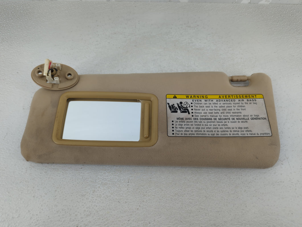 2007-2009 Lexus Is350 Sun Visor Shade Replacement Driver Left Mirror Fits Fits 2007 2008 2009 OEM Used Auto Parts