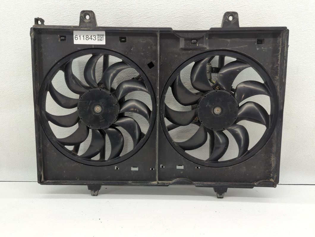 2010-2015 Nissan Rogue Left Radiator Fan Motor Assembly