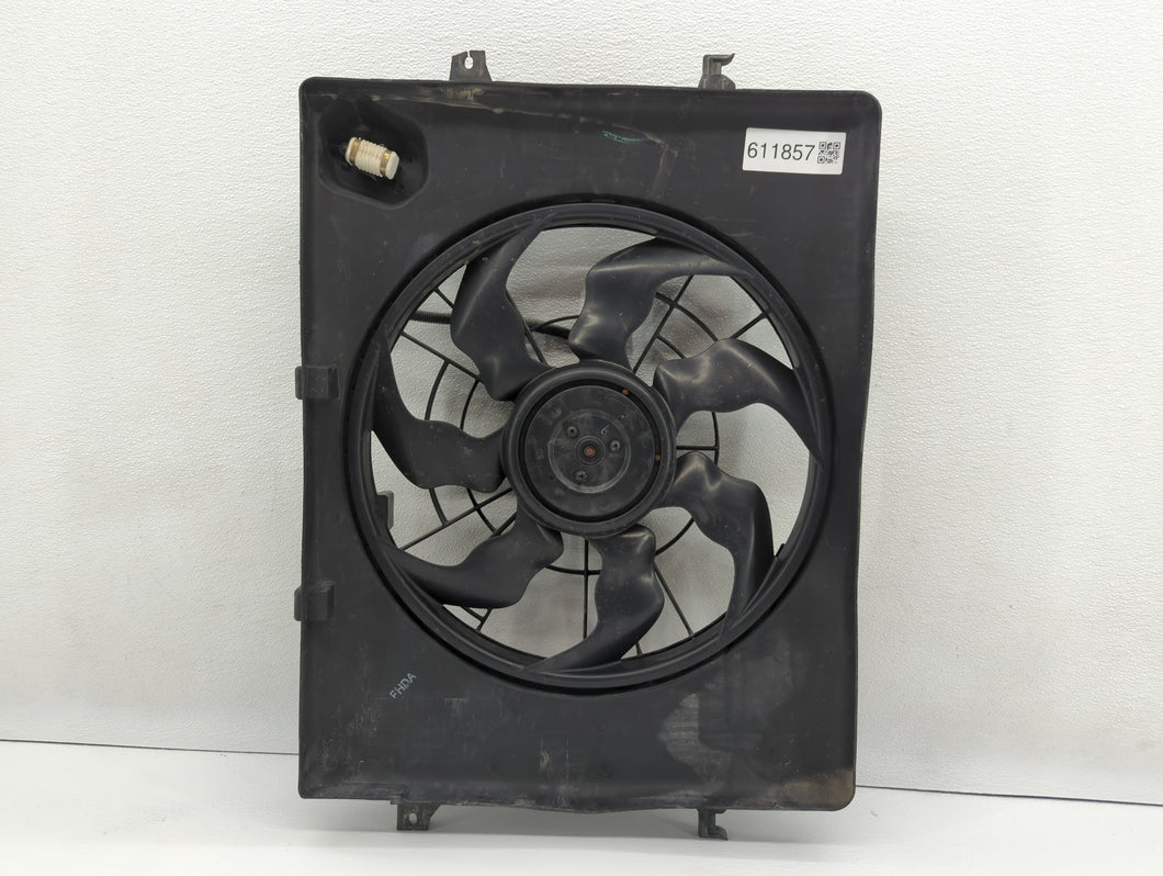 2011-2013 Hyundai Sonata Left Radiator Fan Motor Assembly