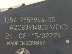 2011-2018 Bmw X5 Throttle Body P/N:A2C83914800 1345 7555944-05 Fits 2008 2009 2010 2011 2012 2013 2014 2015 2016 2017 2018 2019 OEM Used Auto Parts