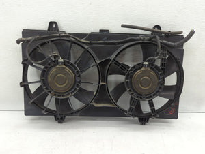 2007-2012 Nissan Sentra Left Radiator Fan Motor Assembly Black