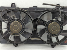 2007-2012 Nissan Sentra Left Radiator Fan Motor Assembly Black