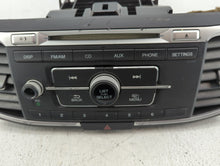 2013-2015 Honda Accord Radio AM FM Cd Player Receiver Replacement P/N:39100-T2A-A320 Fits 2013 2014 2015 OEM Used Auto Parts