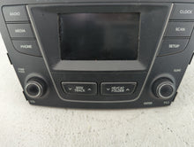 2013-2016 Hyundai Santa Fe Radio AM FM Cd Player Receiver Replacement P/N:96180-B89514X Fits 2013 2014 2015 2016 OEM Used Auto Parts