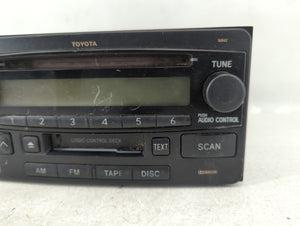 2004-2007 Toyota Highlander Radio AM FM Cd Player Receiver Replacement P/N:86120-52241 Fits 2003 2004 2005 2006 2007 OEM Used Auto Parts