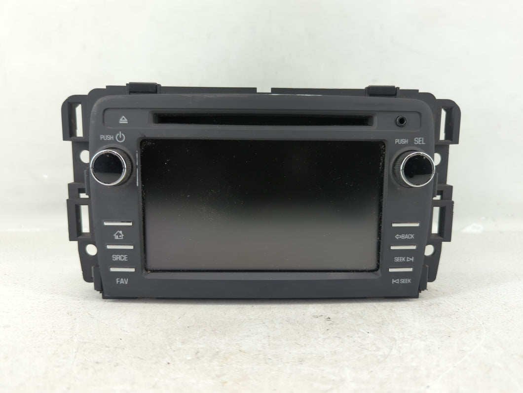 2013-2014 Buick Enclave Radio AM FM Cd Player Receiver Replacement P/N:23441389 Fits 2013 2014 OEM Used Auto Parts