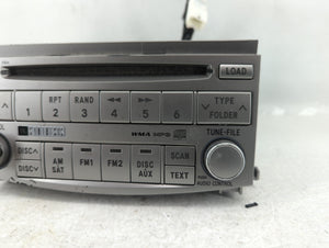 2008-2010 Toyota Avalon Radio AM FM Cd Player Receiver Replacement P/N:86120-07071 Fits 2008 2009 2010 OEM Used Auto Parts