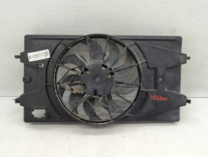 2007-2010 Pontiac G5 Left Radiator Fan Motor Assembly Black