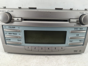 2007-2009 Toyota Camry Radio AM FM Cd Player Receiver Replacement P/N:86120-06182 Fits 2007 2008 2009 OEM Used Auto Parts