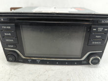 2015-2016 Nissan Versa Radio AM FM Cd Player Receiver Replacement P/N:28185 9MB0A Fits 2015 2016 OEM Used Auto Parts