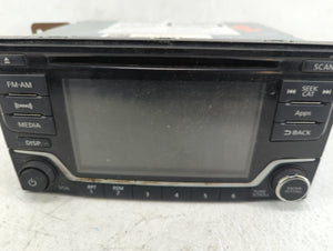 2015-2016 Nissan Versa Radio AM FM Cd Player Receiver Replacement P/N:28185 9MB0A Fits 2015 2016 OEM Used Auto Parts