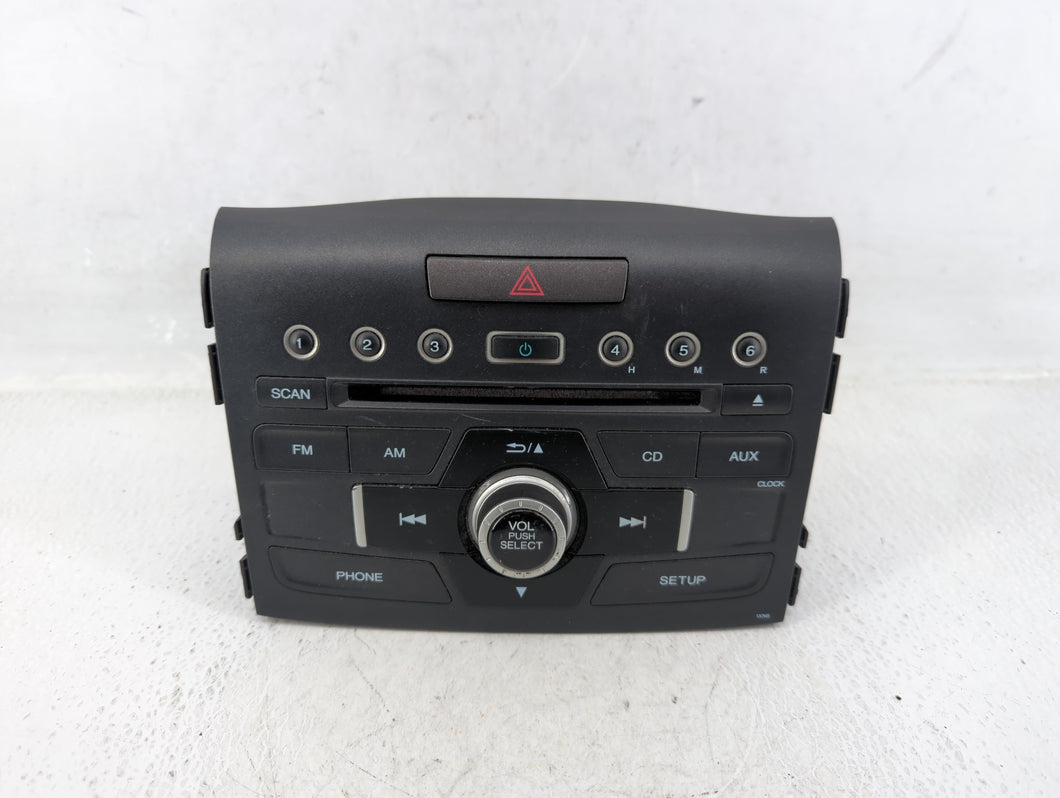 2012-2014 Honda Cr-V Radio AM FM Cd Player Receiver Replacement P/N:39100-T0A-A120-M1 Fits 2012 2013 2014 OEM Used Auto Parts