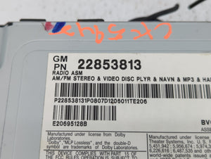 2012-2014 Cadillac Cts Radio AM FM Cd Player Receiver Replacement P/N:22853813 Fits 2012 2013 2014 OEM Used Auto Parts