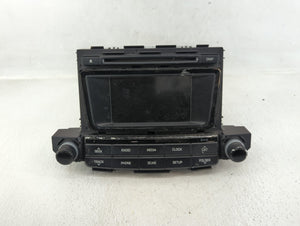 2016-2017 Hyundai Tucson Radio AM FM Cd Player Receiver Replacement P/N:96180-D31004X Fits 2016 2017 OEM Used Auto Parts