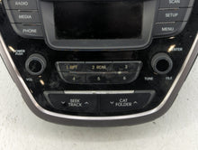 2011-2013 Hyundai Elantra Radio AM FM Cd Player Receiver Replacement P/N:96170-3X165RA5 Fits 2011 2012 2013 OEM Used Auto Parts