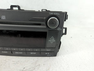 2011-2012 Toyota Corolla Radio AM FM Cd Player Receiver Replacement P/N:86120-02D20 Fits 2011 2012 OEM Used Auto Parts