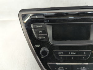 2013 Hyundai Elantra Radio AM FM Cd Player Receiver Replacement P/N:96170-3X165RA5 Fits OEM Used Auto Parts