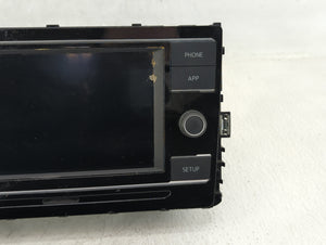 2019 Volkswagen Jetta Radio AM FM Cd Player Receiver Replacement P/N:17A 035 868 9J2X0246 Fits OEM Used Auto Parts