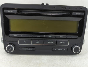 2011-2014 Volkswagen Jetta Radio AM FM Cd Player Receiver Replacement P/N:1K0 035 164 A Fits 2011 2012 2013 2014 2015 2016 OEM Used Auto Parts