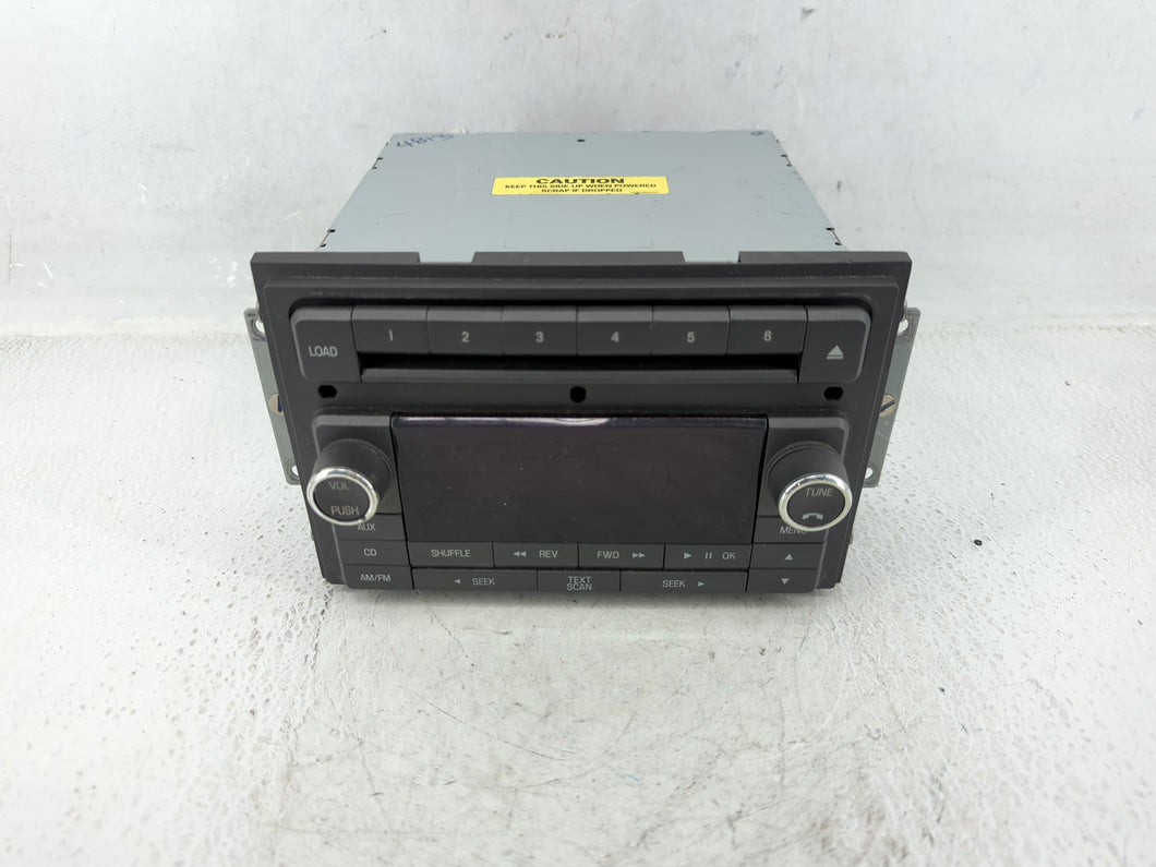 2008-2010 Lincoln Mkx Radio AM FM Cd Player Receiver Replacement P/N:DEH-MG2087ZF Fits 2008 2009 2010 OEM Used Auto Parts