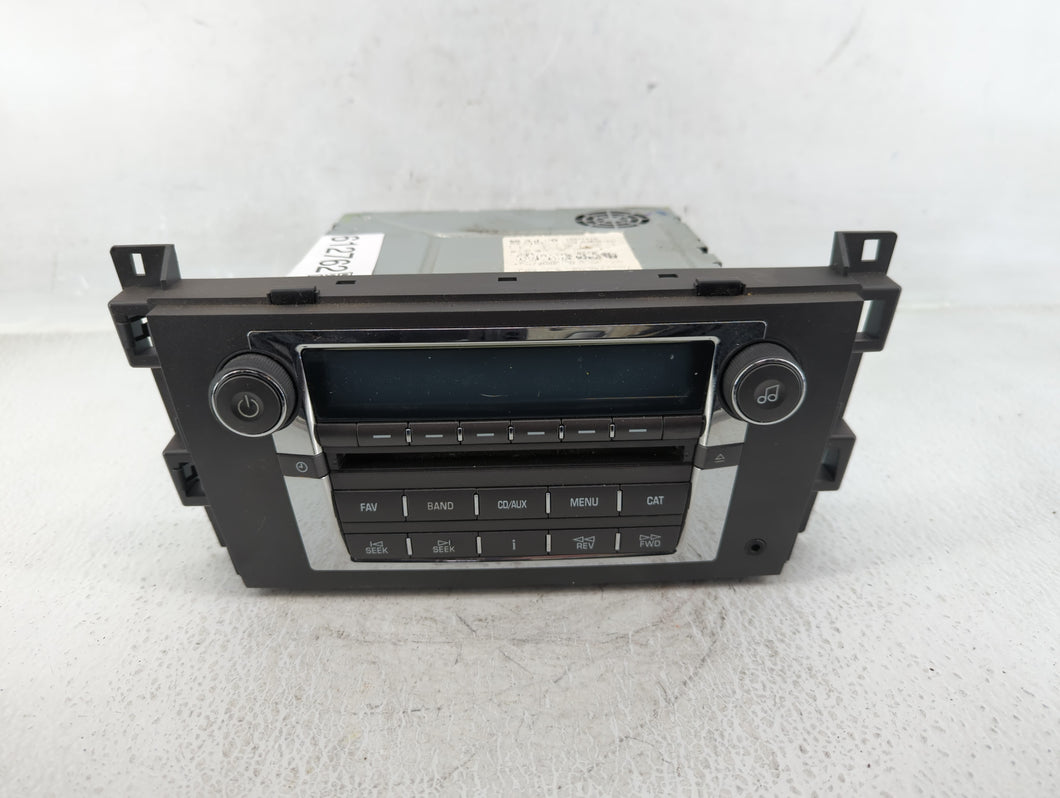 2007-2009 Cadillac Dts Radio AM FM Cd Player Receiver Replacement P/N:15877516 Fits 2007 2008 2009 OEM Used Auto Parts