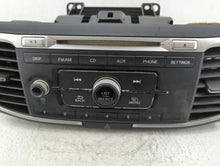 2013-2015 Honda Accord Radio AM FM Cd Player Receiver Replacement P/N:39100-T2A-A320 Fits 2013 2014 2015 OEM Used Auto Parts