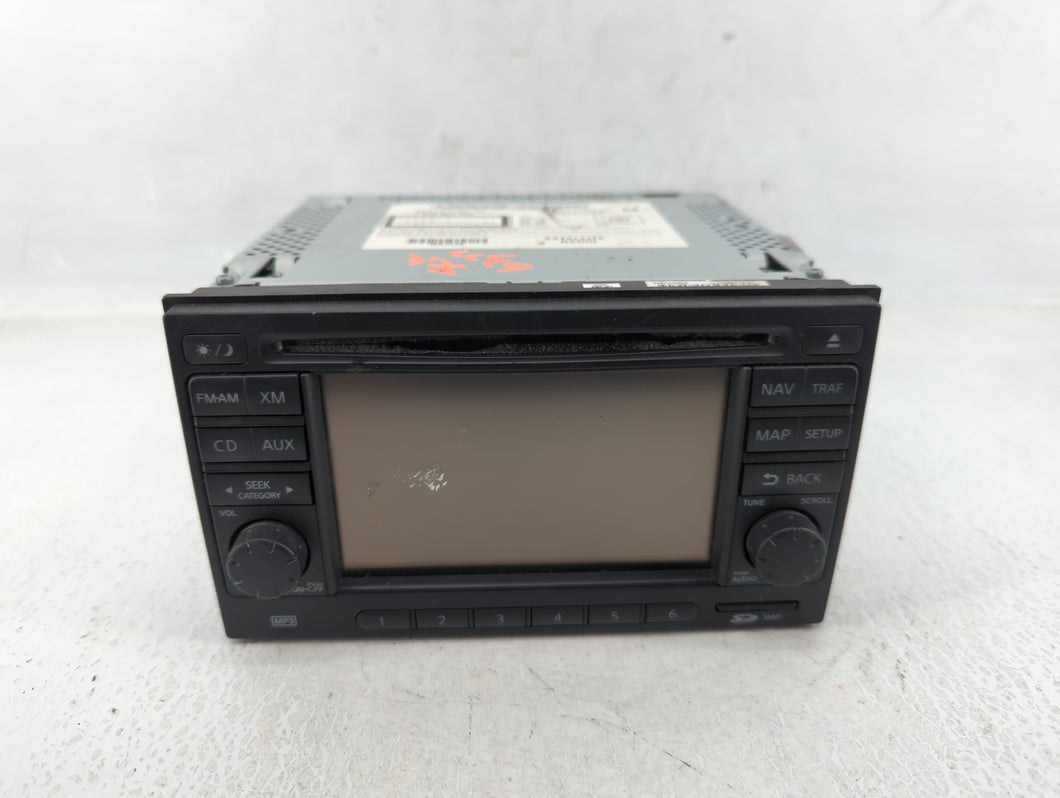 2012-2014 Nissan Juke Radio AM FM Cd Player Receiver Replacement P/N:259151JU0B Fits 2012 2013 2014 OEM Used Auto Parts