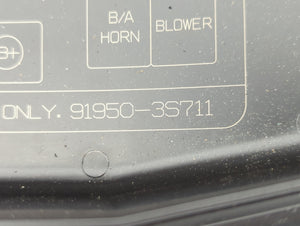 2011-2014 Hyundai Sonata Fusebox Fuse Box Panel Relay Module P/N:91950-3S711 Fits 2011 2012 2013 2014 OEM Used Auto Parts