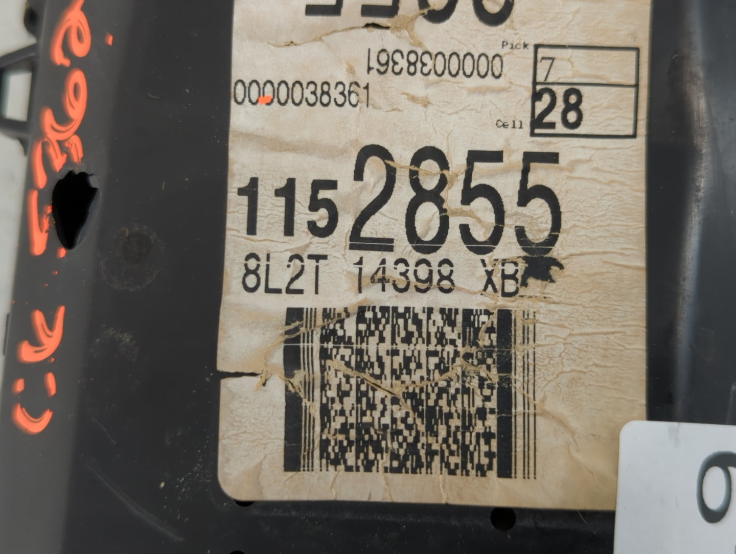 2002-2010 Ford Explorer Fusebox Fuse Box Panel Relay Module P/N:8L2T-14398 XB Fits 2002 2003 2004 2005 2006 2007 2008 2009 2010 OEM Used Auto Parts - Oemusedautoparts1.com