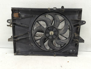 2010-2017 Gmc Terrain Left Radiator Fan Motor Assembly Black