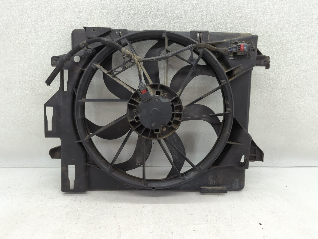 2008-2020 Dodge Grand Caravan Left Radiator Fan Motor Assembly Black