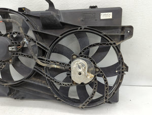2007-2014 Ford Edge Left Radiator Fan Motor Assembly Black