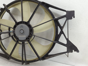 Dodge Ram 1500 Left Radiator Fan Motor Assembly Black