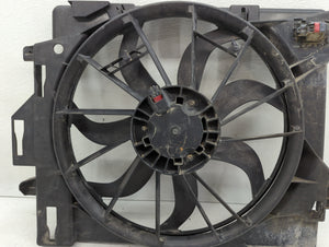 Dodge Caravan Left Radiator Fan Motor Assembly Black