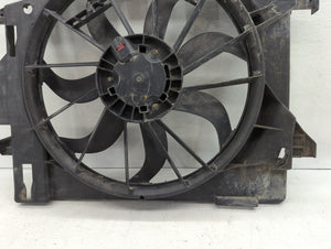 Dodge Caravan Left Radiator Fan Motor Assembly Black