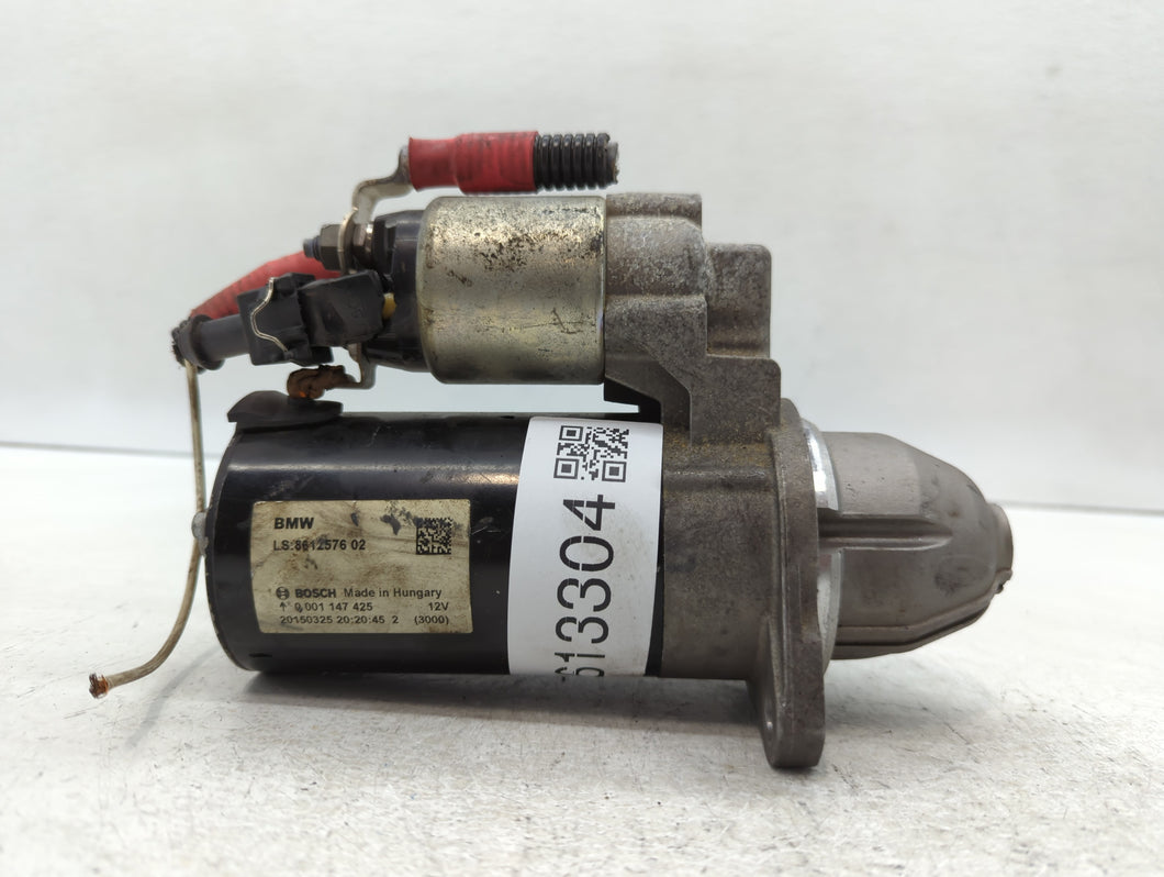 2014-2016 Bmw 528i Car Starter Motor Solenoid OEM P/N:20150325 8612576 02 Fits 2012 2013 2014 2015 2016 2017 2018 OEM Used Auto Parts