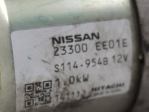 2012-2019 Nissan Versa Car Starter Motor Solenoid OEM P/N:S114-954B 12V 23300 EE01E Fits 2012 2013 2014 2015 2016 2017 2018 2019 OEM Used Auto Parts