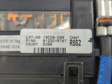 2013-2014 Hyundai Accent Fusebox Fuse Box Panel Relay Module P/N:912201R767 Fits 2013 2014 OEM Used Auto Parts