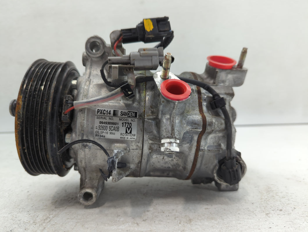 2016-2020 Infiniti Q50 Air Conditioning A/c Ac Compressor Oem