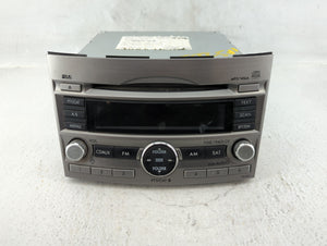 2010-2012 Subaru Legacy Radio AM FM Cd Player Receiver Replacement P/N:86201AJ64A Fits 2010 2011 2012 OEM Used Auto Parts