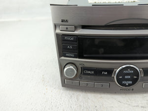 2010-2012 Subaru Legacy Radio AM FM Cd Player Receiver Replacement P/N:86201AJ64A Fits 2010 2011 2012 OEM Used Auto Parts