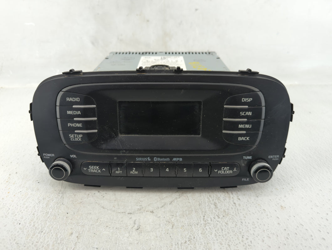 2014-2016 Kia Soul Radio AM FM Cd Player Receiver Replacement P/N:96170-B2090CA Fits 2014 2015 2016 OEM Used Auto Parts