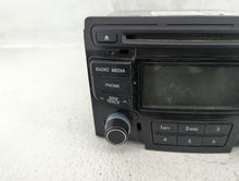 2012-2015 Hyundai Sonata Radio AM FM Cd Player Receiver Replacement P/N:96180-3Q6004X Fits 2012 2013 2014 2015 OEM Used Auto Parts