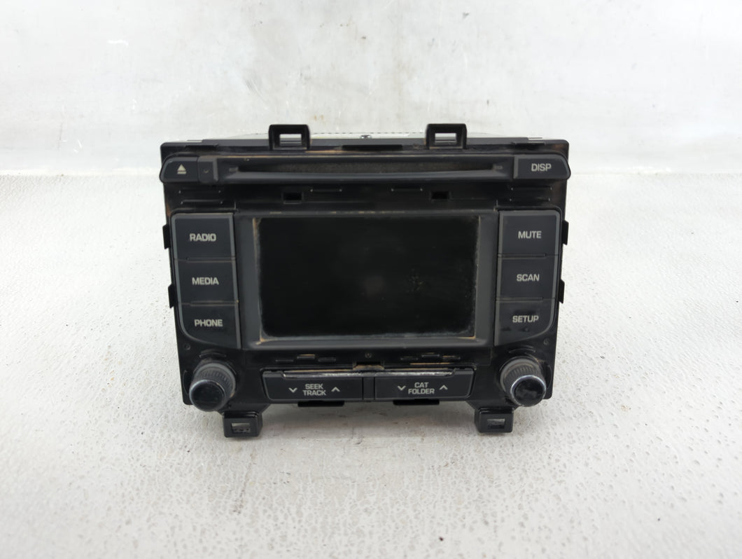 2015-2017 Hyundai Sonata Radio AM FM Cd Player Receiver Replacement P/N:96180-C20004X Fits 2015 2016 2017 OEM Used Auto Parts